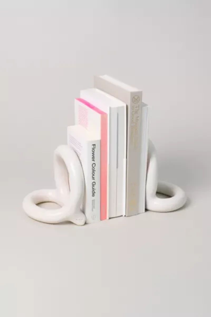 SIN Bacchus Ceramic Bookend Set