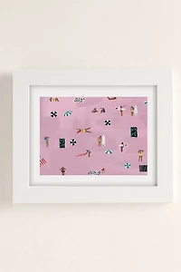 Helo Birdie Lay Down Art Print