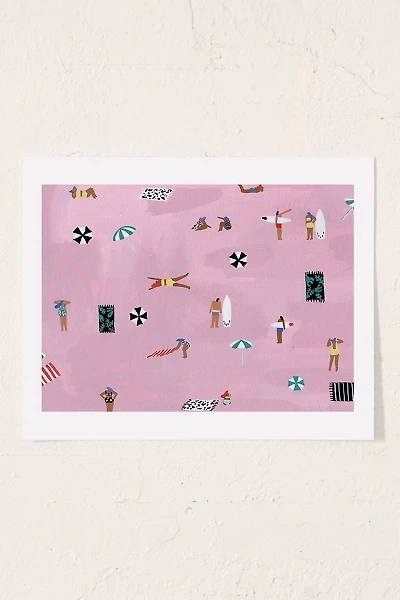 Helo Birdie Lay Down Art Print