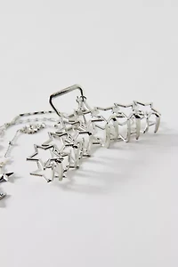 Multi-Star Charm Dangle Claw Clip