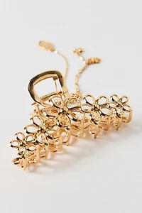 Multi-Star Charm Dangle Claw Clip