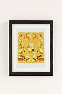 Chrystal Phegley Evie Loves To Garden Art Print