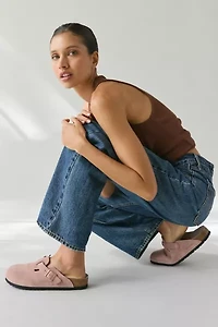Birkenstock Women's Boston Varsity Suede Clog