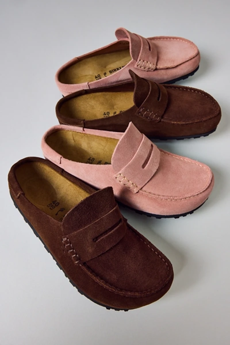 Birkenstock Naples Wrapped Suede Clog