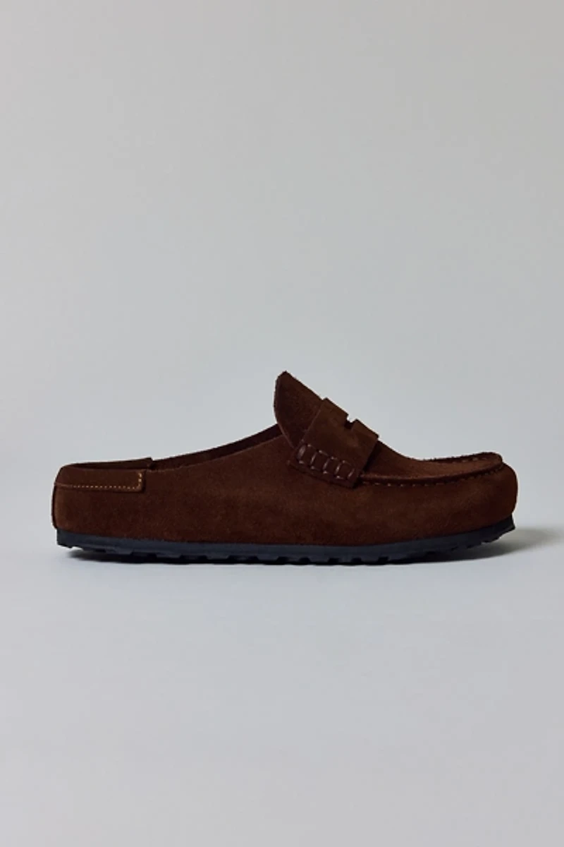 Birkenstock Naples Wrapped Suede Clog