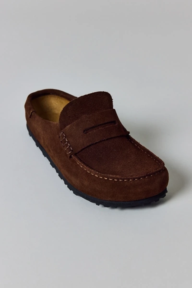 Birkenstock Naples Wrapped Suede Clog
