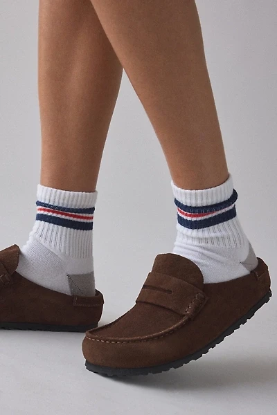 Birkenstock Naples Wrapped Suede Clog