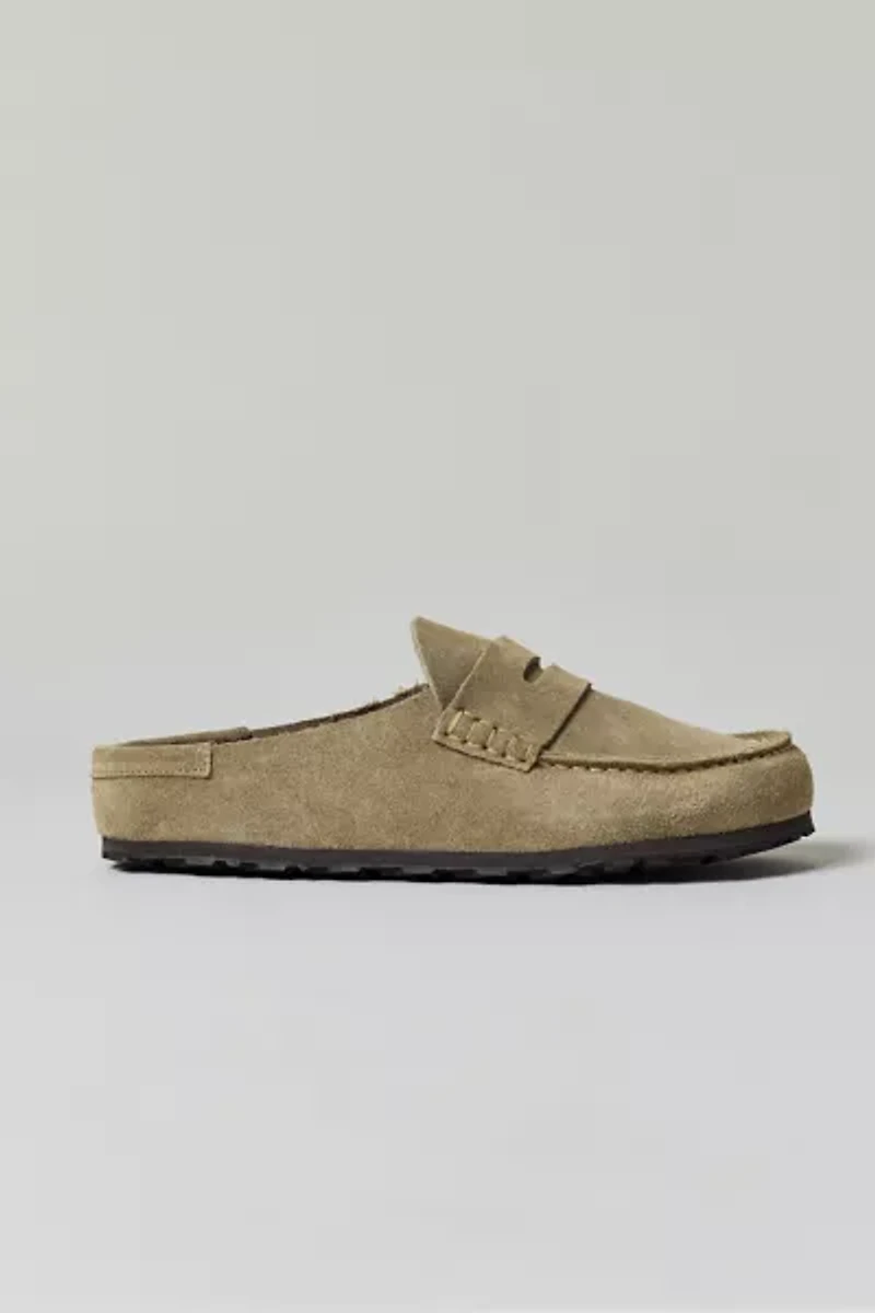 Birkenstock Naples Wrapped Suede Clog