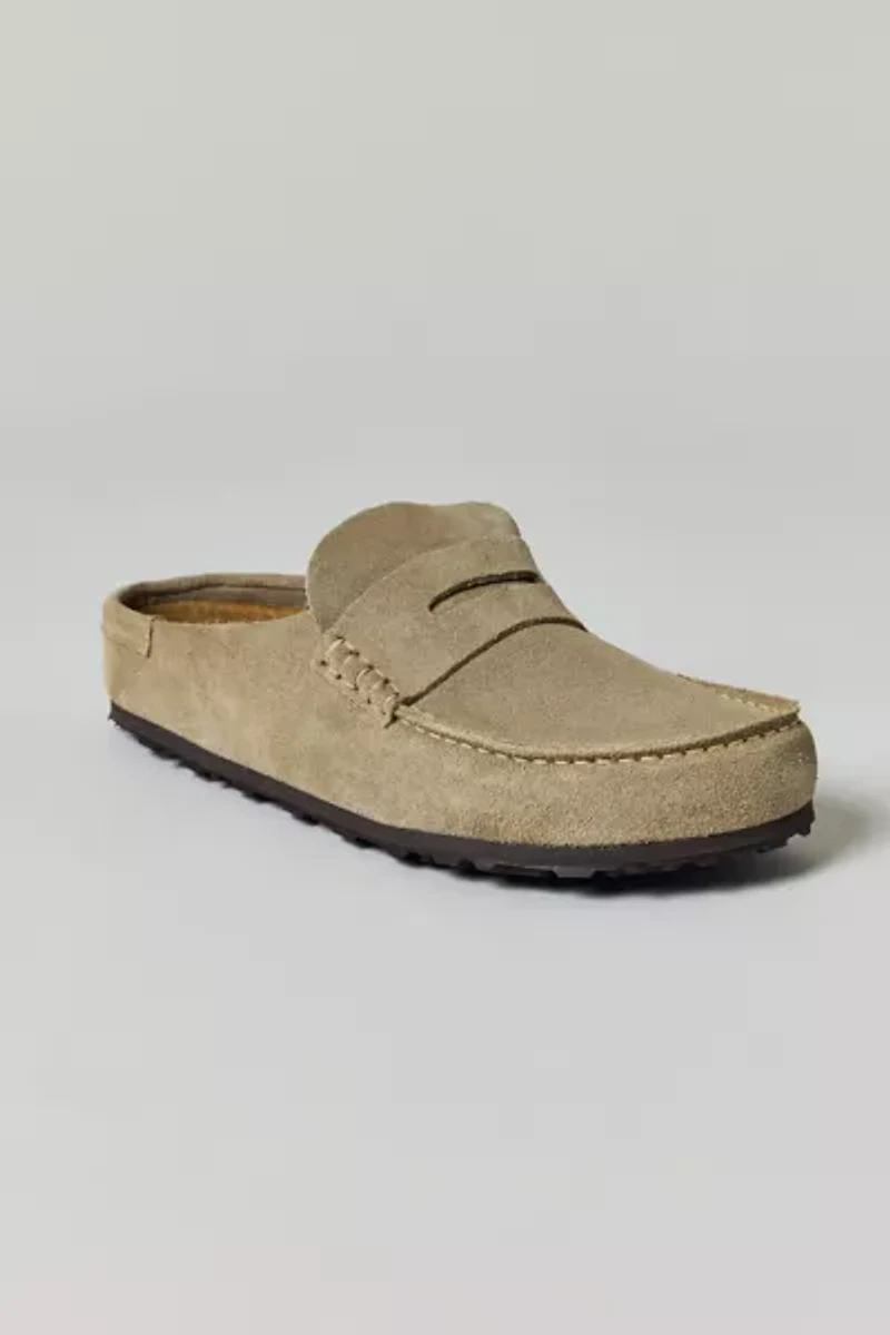 Birkenstock Naples Wrapped Suede Clog