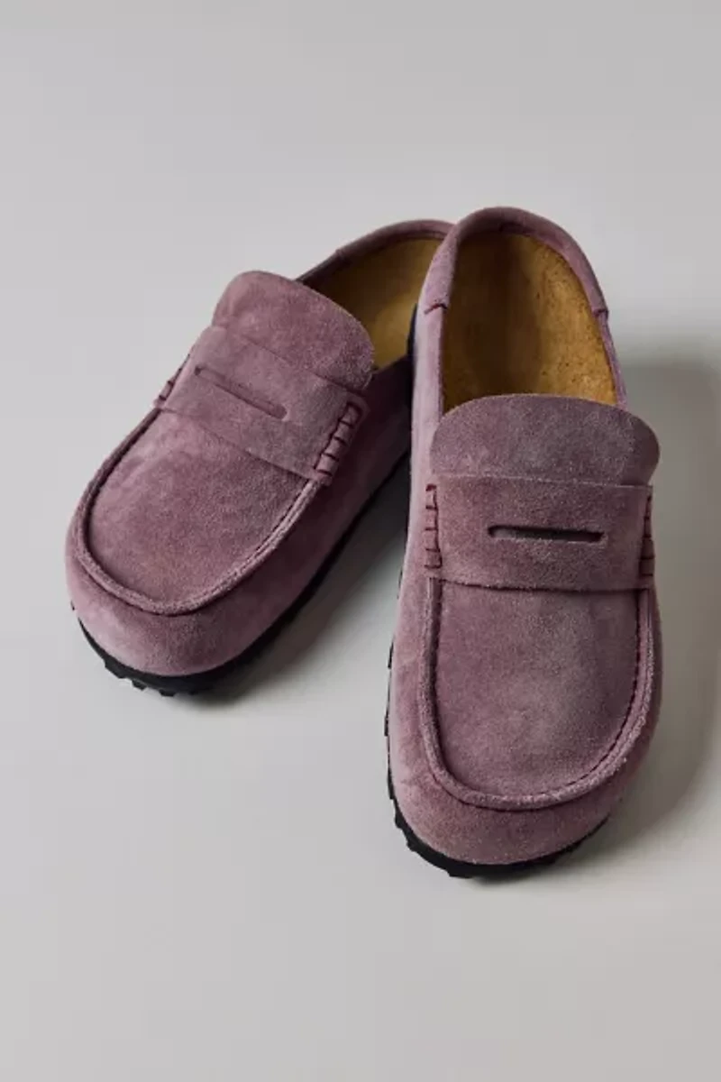 Birkenstock Naples Wrapped Suede Clog