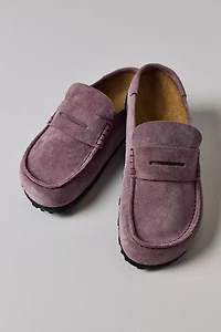 Birkenstock Naples Wrapped Suede Clog