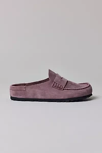 Birkenstock Naples Wrapped Suede Clog