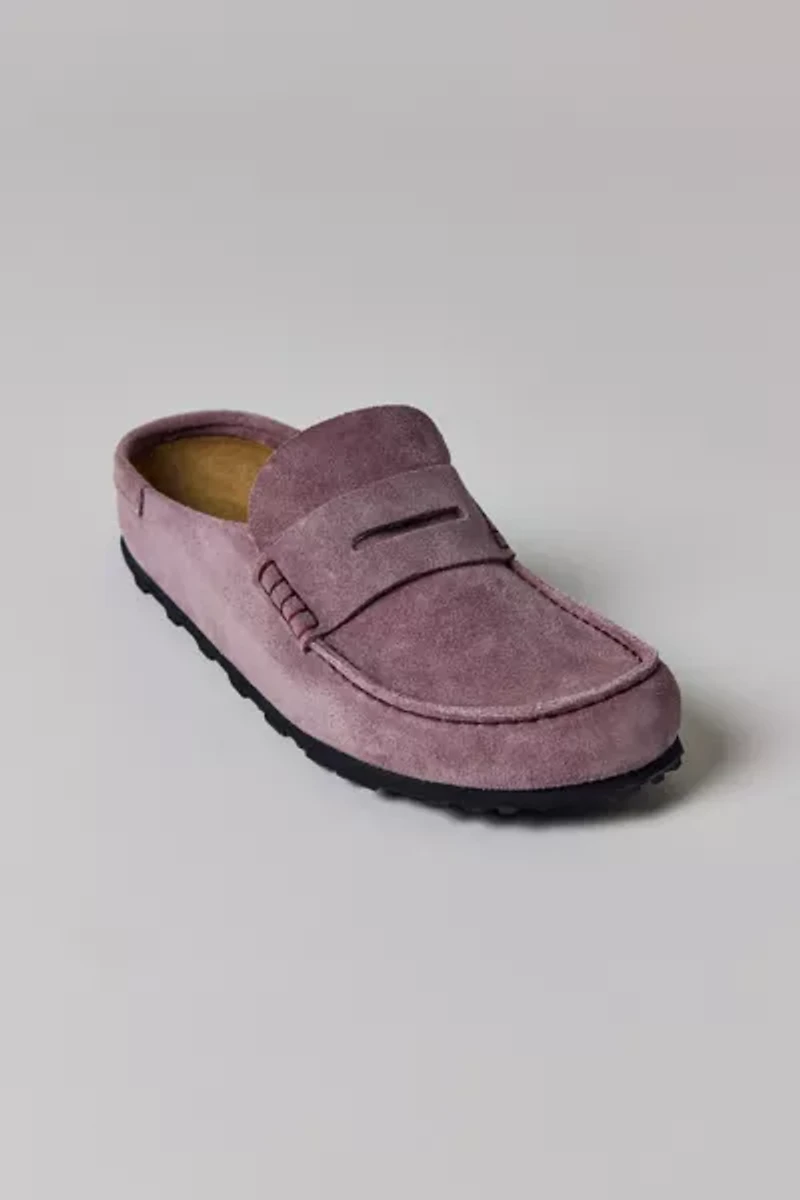 Birkenstock Naples Wrapped Suede Clog