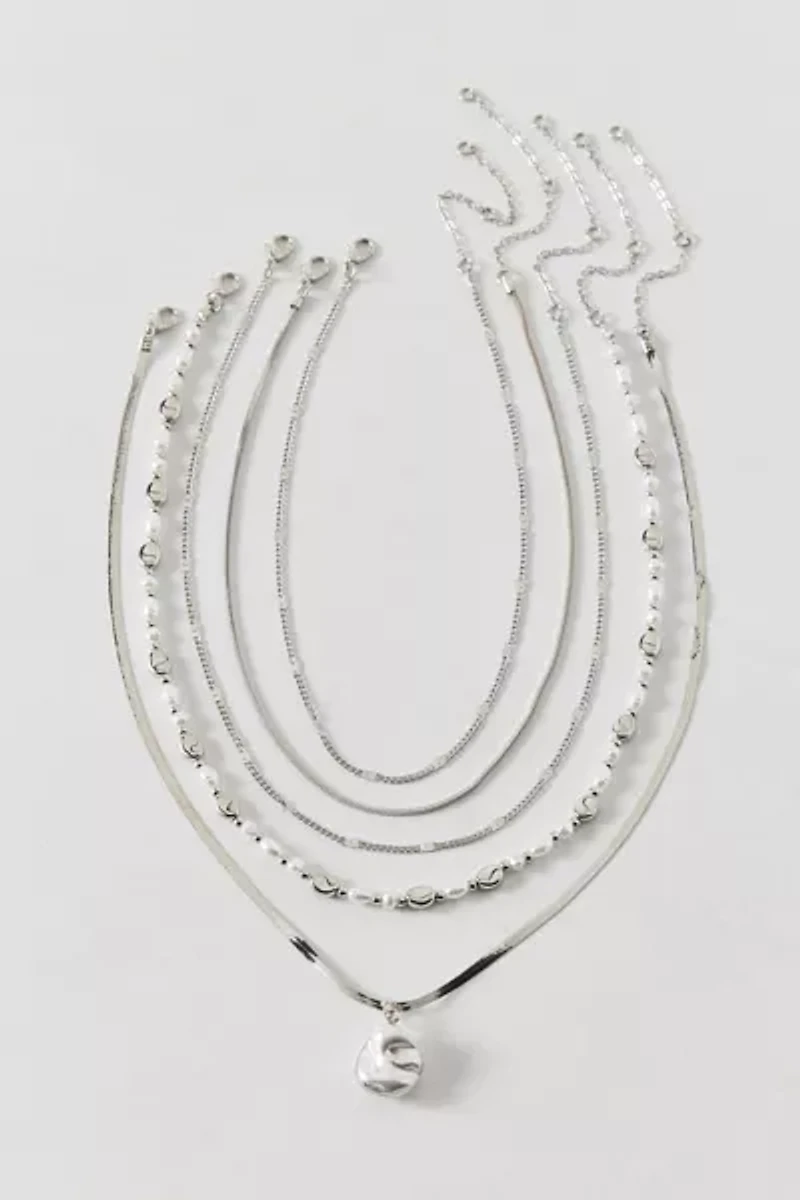 Addison Chain Layering Necklace Set