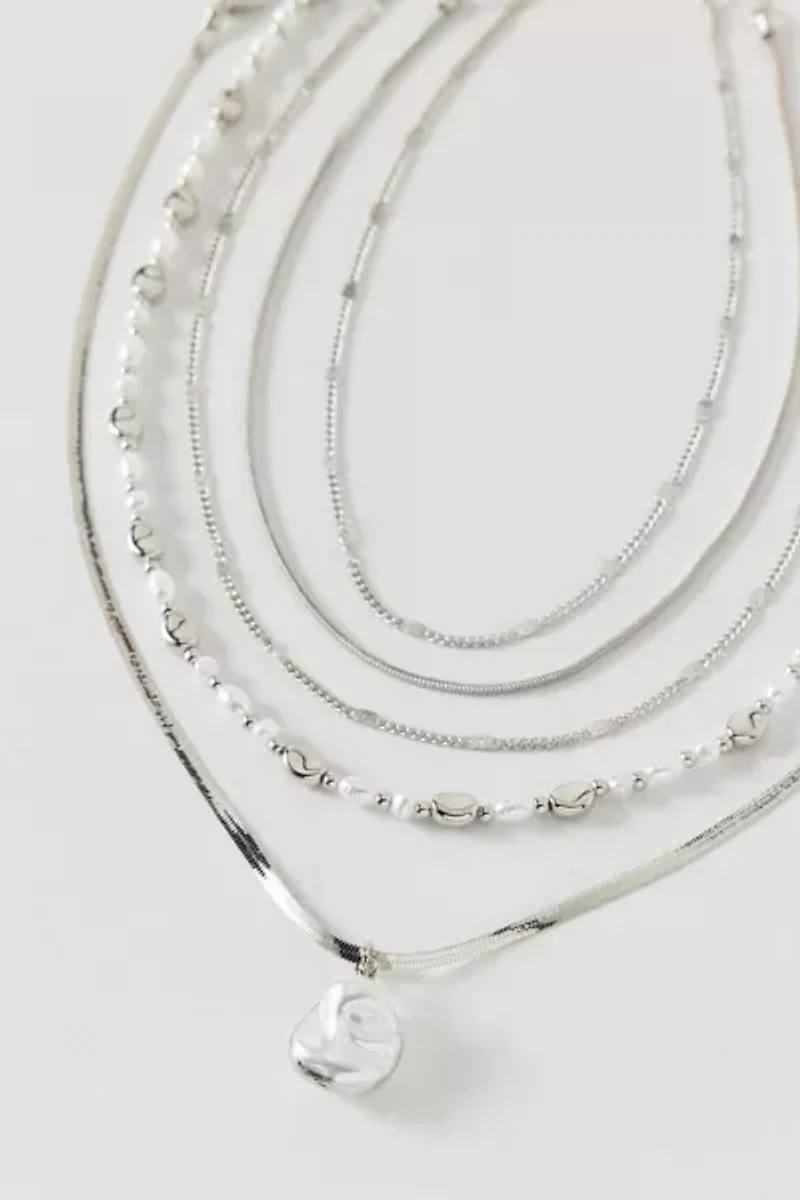 Addison Chain Layering Necklace Set