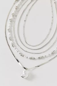 Addison Chain Layering Necklace Set