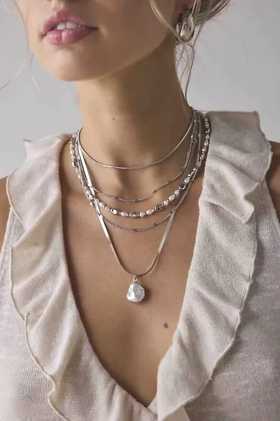 Addison Chain Layering Necklace Set