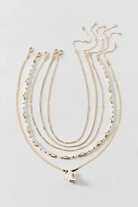 Addison Chain Layering Necklace Set
