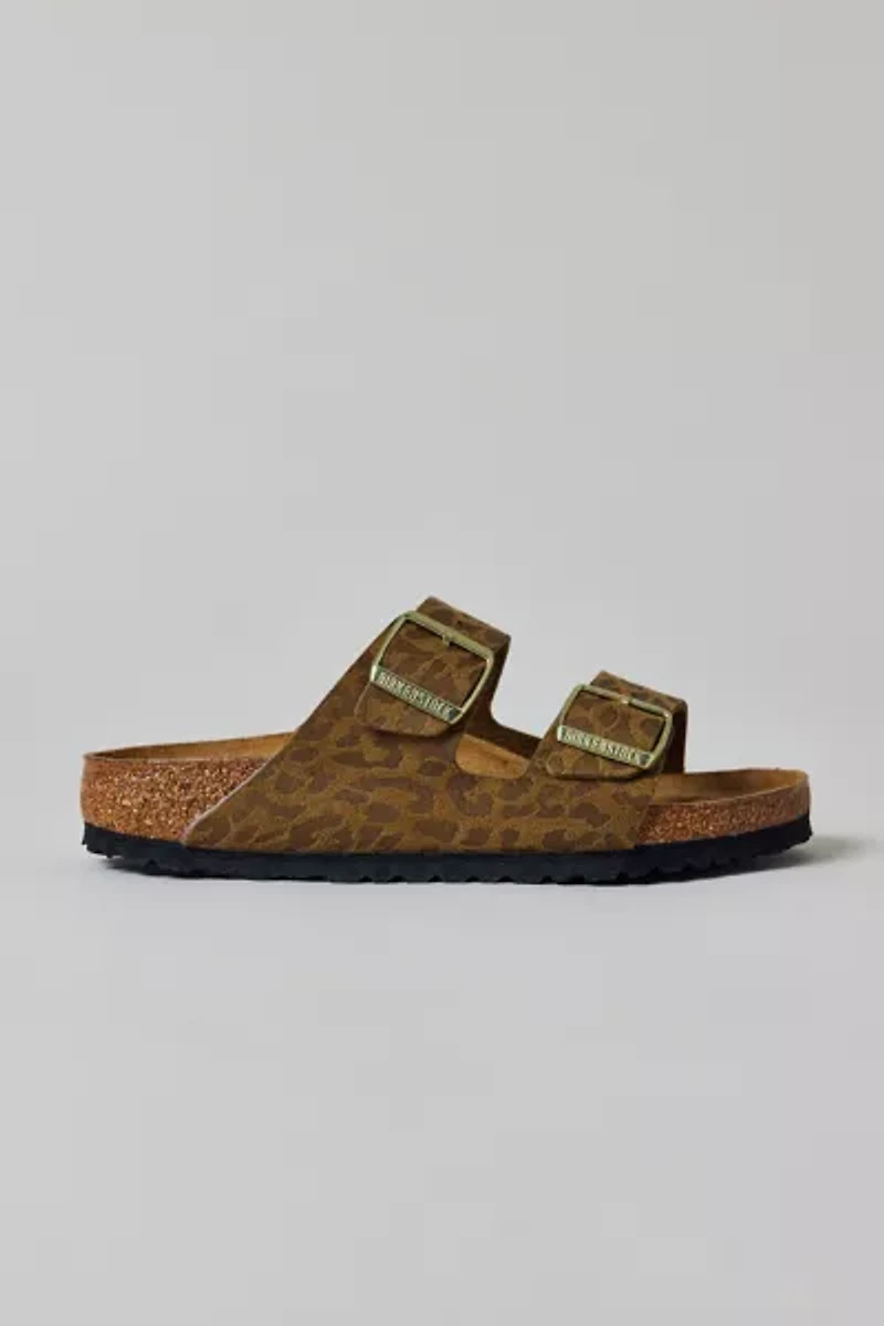 Birkenstock Women's Arizona Synthetics Leopard Print Sandal
