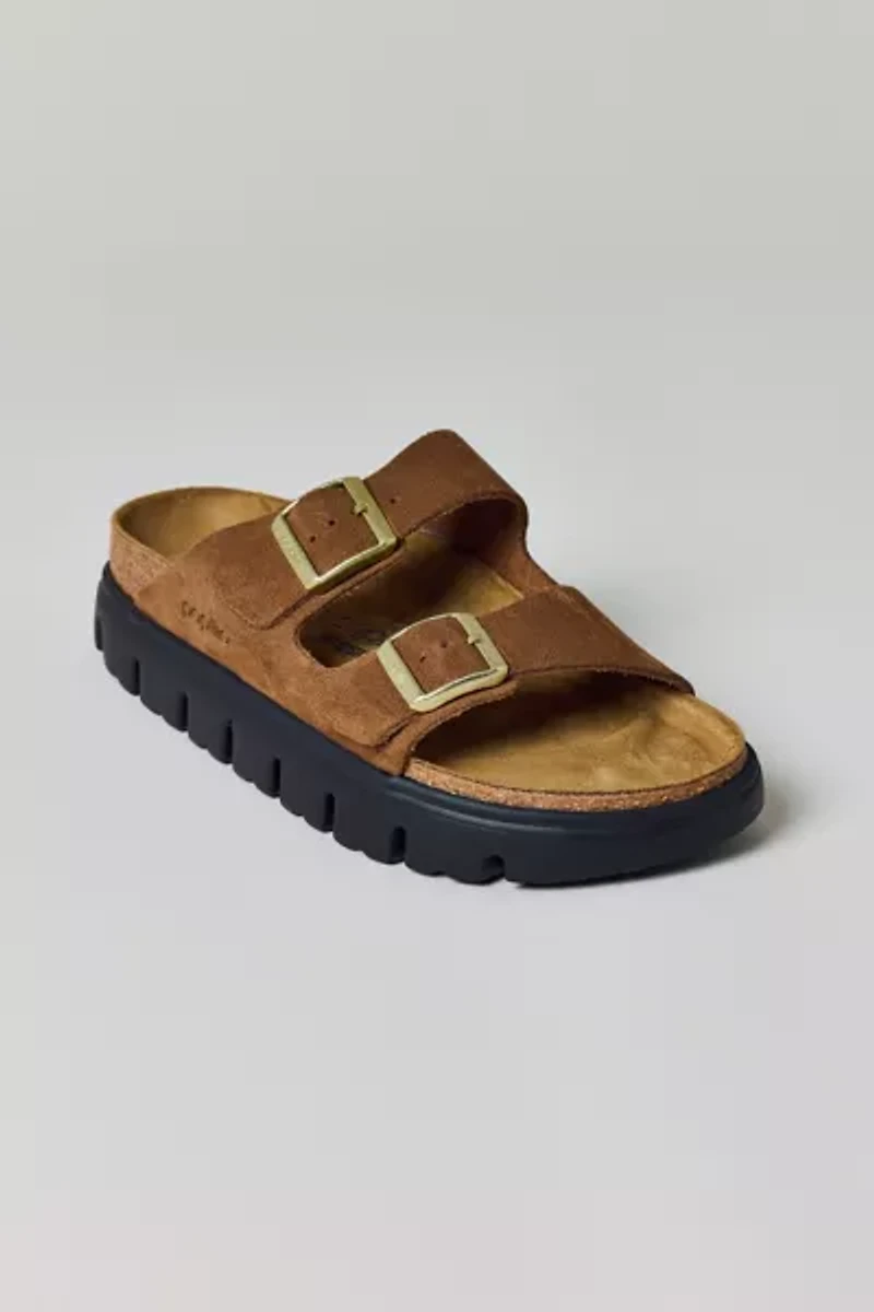 Birkenstock Women's Papillio Arizona Chunky Suede Sandal