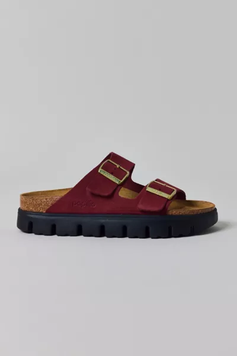 Birkenstock Women's Papillio Arizona Chunky Suede Sandal