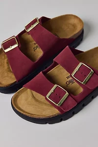 Birkenstock Women's Papillio Arizona Chunky Suede Sandal