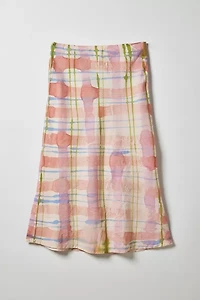 Vintage By Fruits Of Venus Printed Hand Painted Skirt