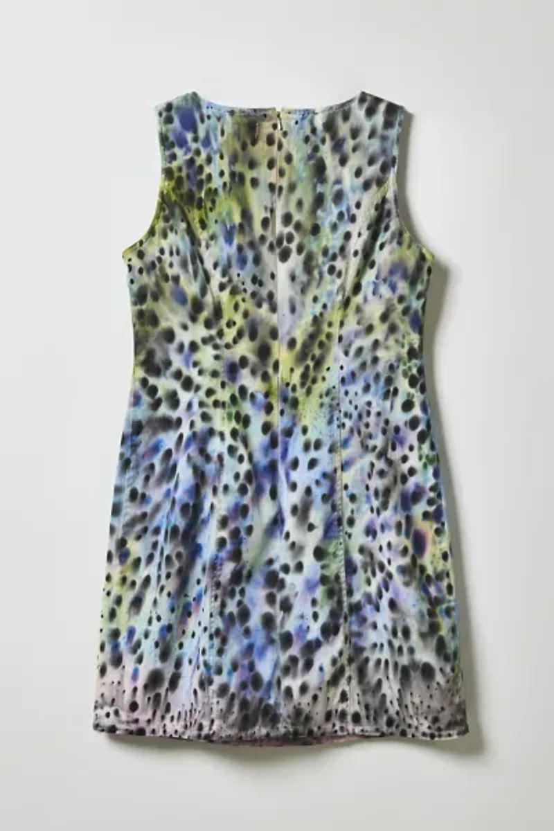 Vintage By Fruits Of Venus Hand Painted Mini Dress