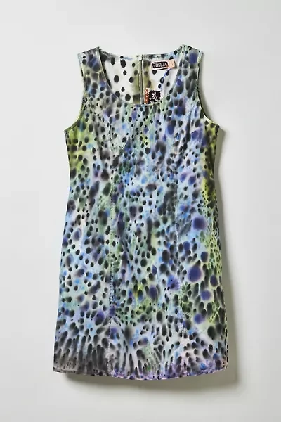 Vintage By Fruits Of Venus Hand Painted Mini Dress