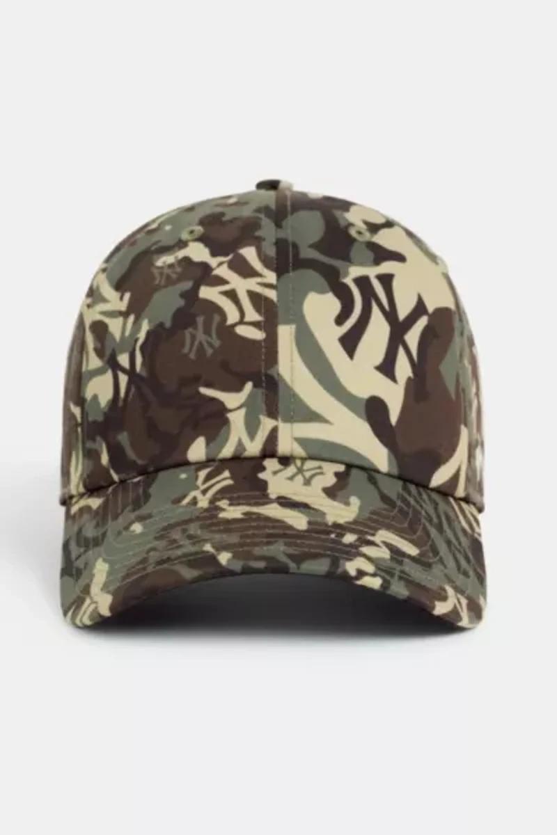 Madhappy MLB New York Yankees Camo '47 Clean Up Hat