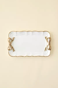 Bow Ceramic Rolling Tray