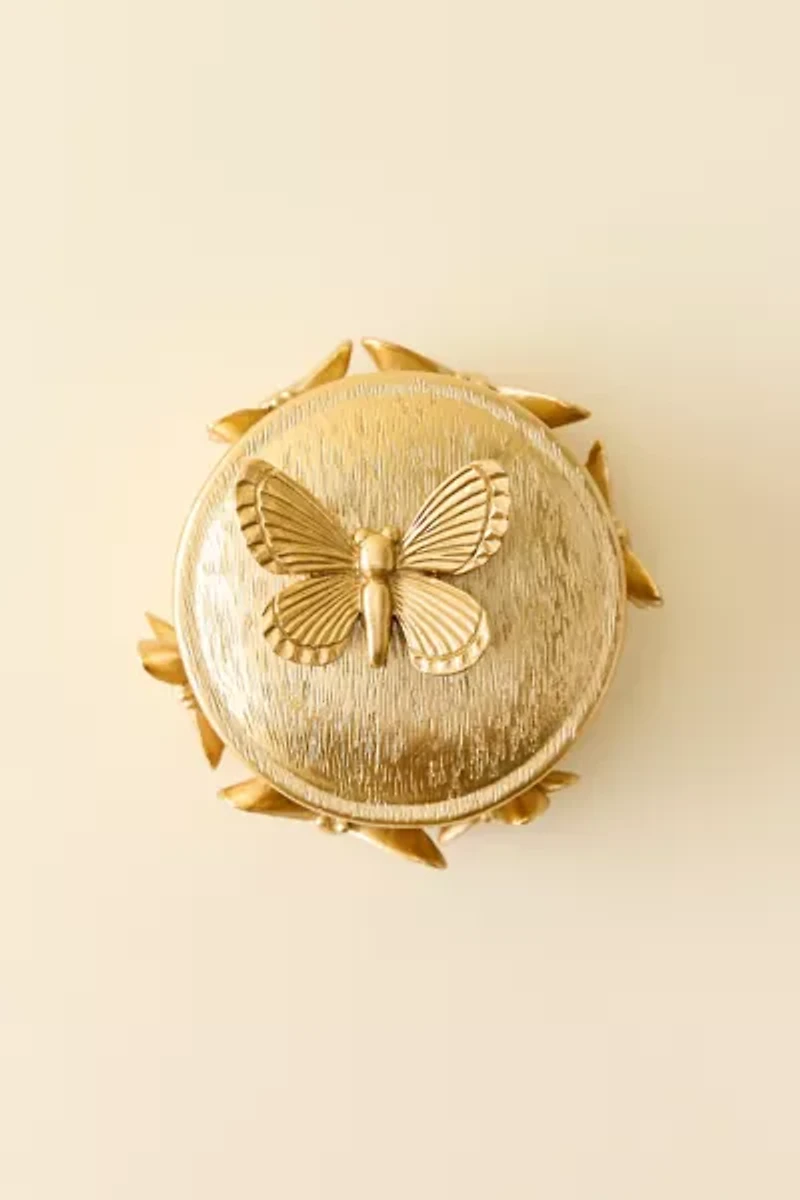 Butterfly Resin Trinket Box
