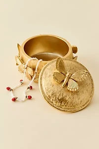 Butterfly Resin Trinket Box