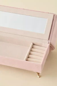 Velvet Sofa Shaped Jewelry Box