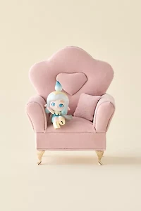 Velvet Arm Chair Jewelry Box