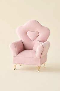 Velvet Arm Chair Jewelry Box