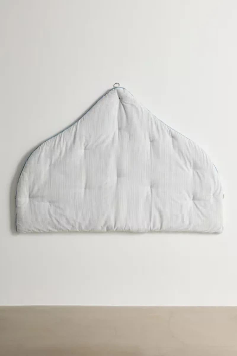 Teardrop Fabric Floating Headboard