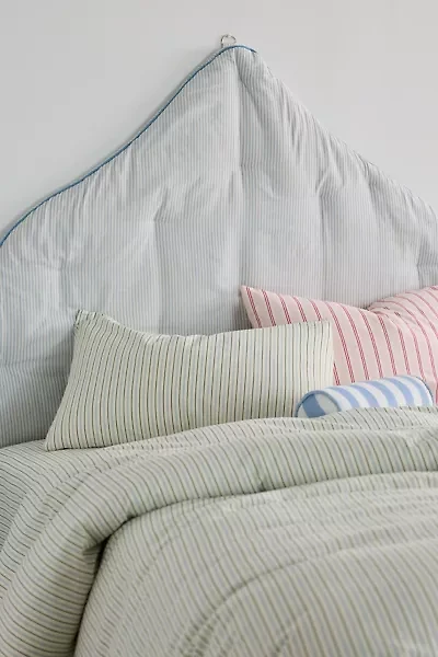 Teardrop Fabric Floating Headboard