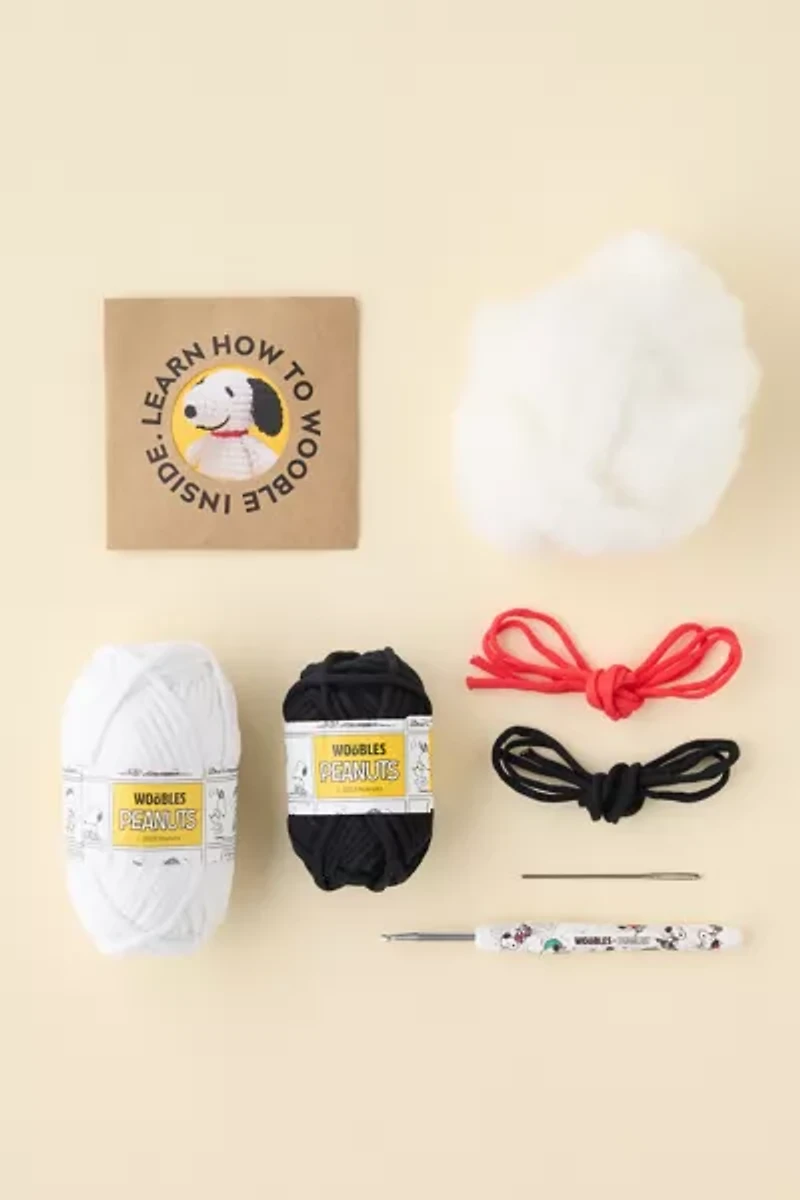 The Woobles Peanuts Snoopy Crochet Kit