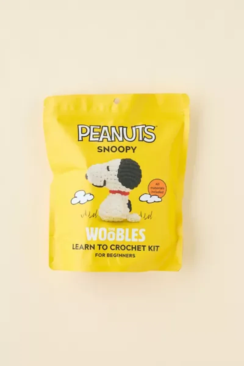 The Woobles Peanuts Snoopy Crochet Kit
