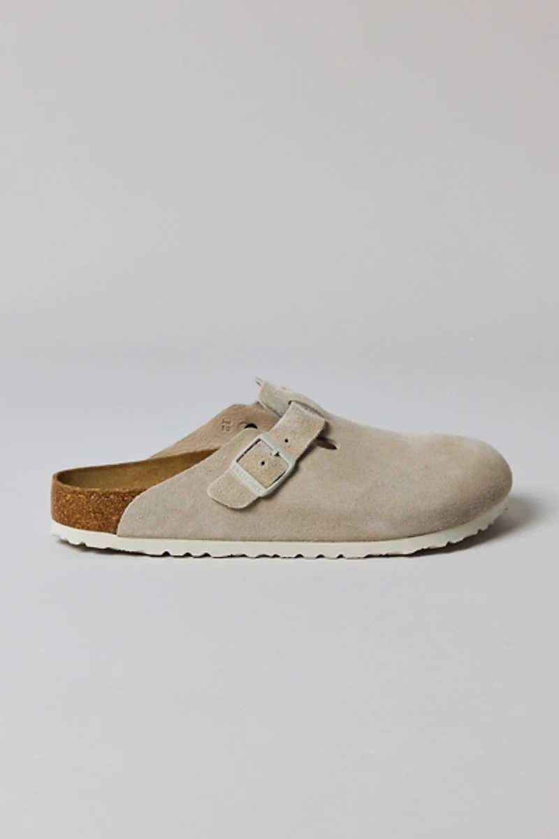 Birkenstock Men's Boston Suede Clogs