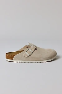 Birkenstock Men's Boston Suede Clogs
