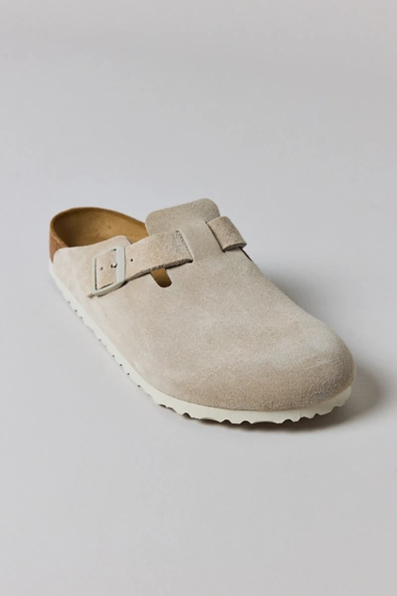 Birkenstock Men's Boston Suede Clogs