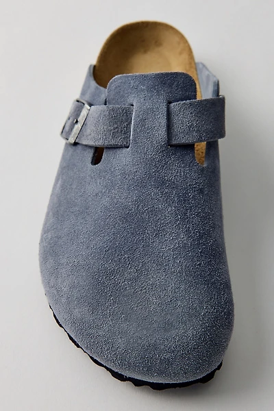 Birkenstock Men's Boston Suede Clogs