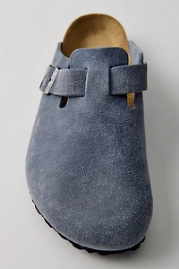 Birkenstock Men's Boston Suede Clogs