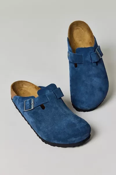 Birkenstock Men's Boston Suede Clog