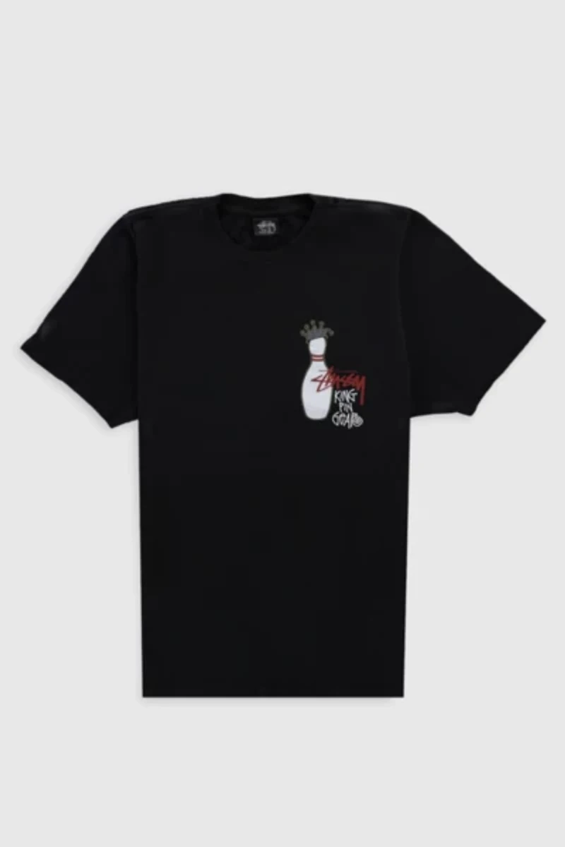 Stussy Kingpin Pigment Dyed Graphic T-Shirt