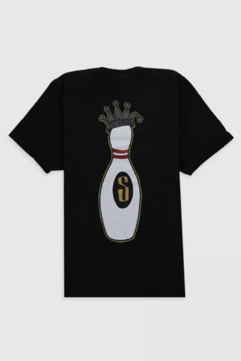 Stussy Kingpin Pigment Dyed Graphic T-Shirt