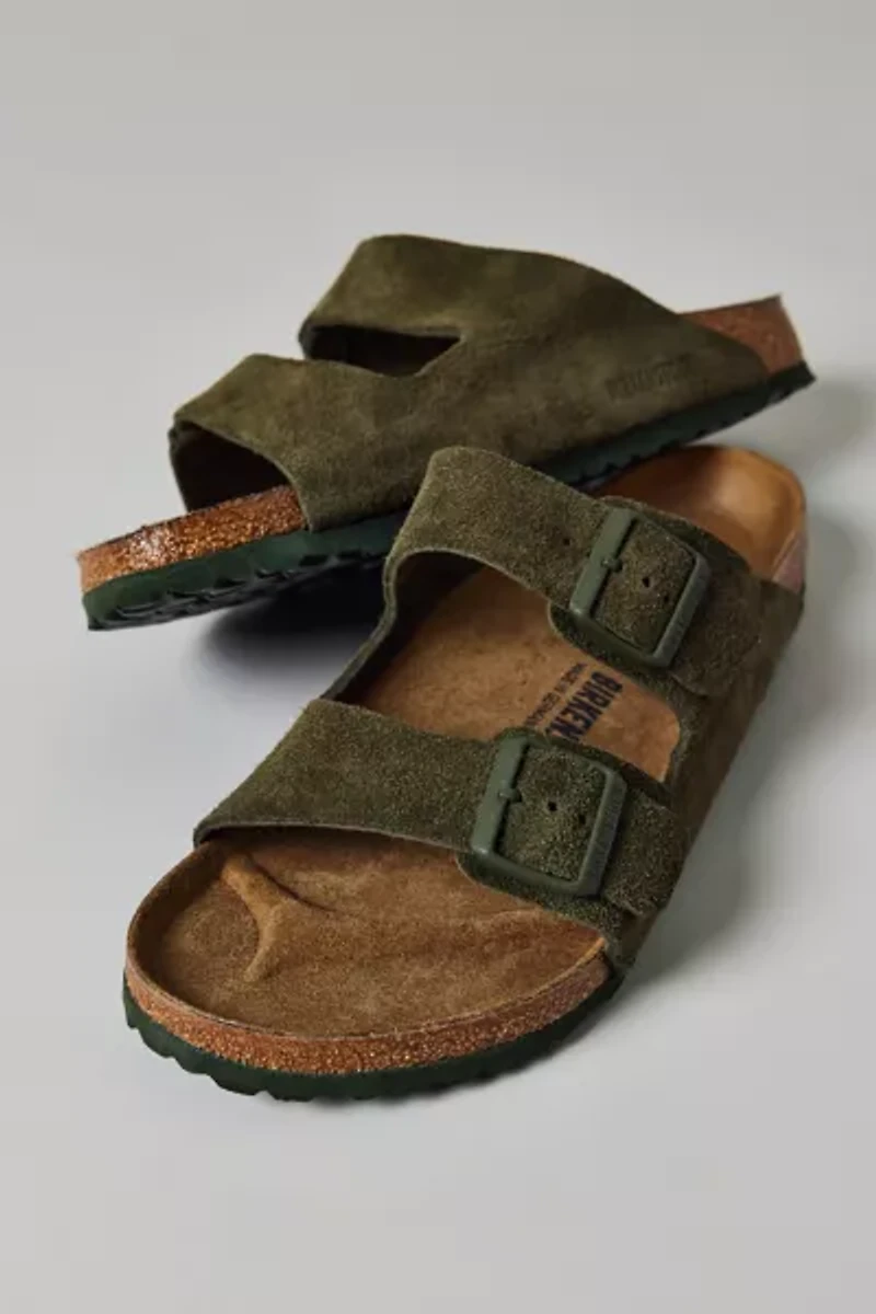 Birkenstock Men's Arizona Suede Sandal