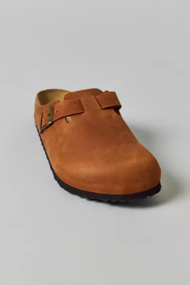Birkenstock Men's Boston Oiled Leather Clog